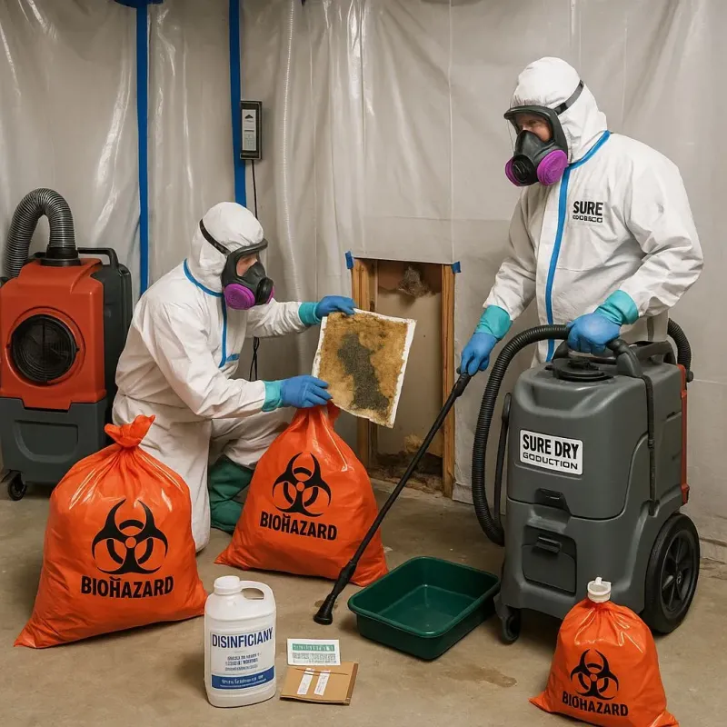 Contaminated Water Handling Protocols process in Palmview South, TX